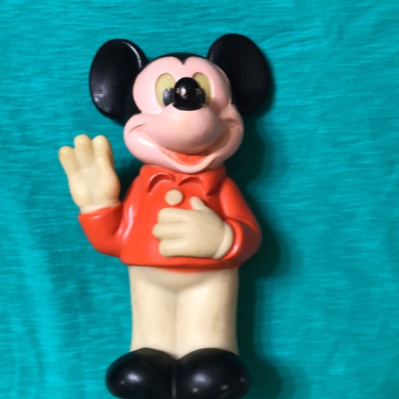 Vintage 1978 rubber Mickey Mouse - Picture 1 of 5